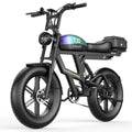 Tourii T20  retro electric motorcycle, fat tire, snow electric bicycle 20 inch