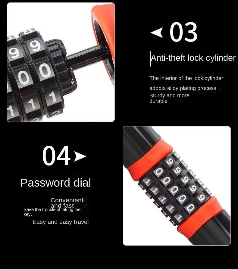 5-Digit Chain Lock 1.2m